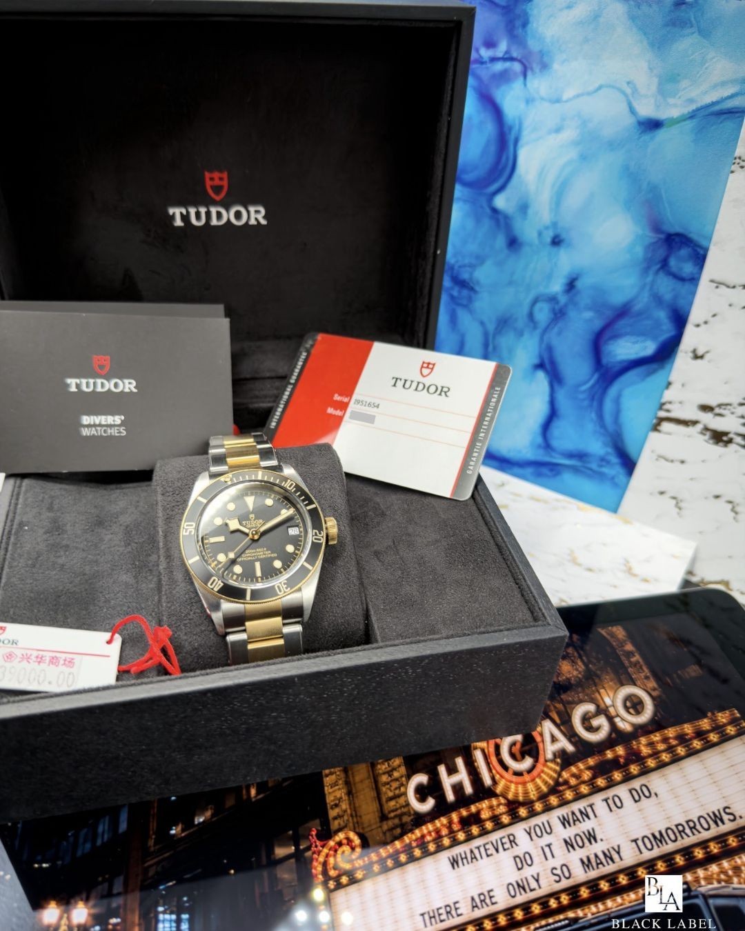 Tudor Black Bay S&G M79733N-0008 Black Dial 41mm Steel Gold Box Papers 2020