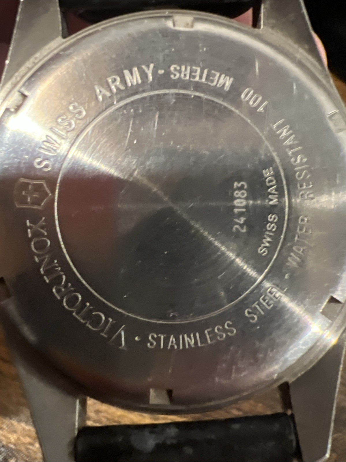 Victorinox Swiss Army Garrison model 241083 Watch Untested