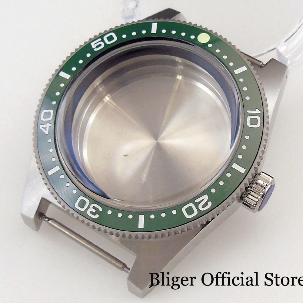 62MAS Case Fit NH35 PT5000 Automatic Diver Watch Case 300M Waterproof ARSapphire