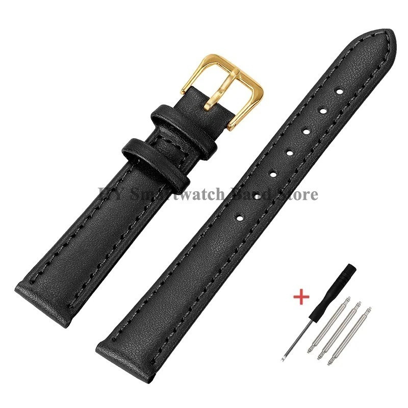 Leather Watch Strap 12mm to 24mm Genuine Replacement Soft Bracelet Watch Band