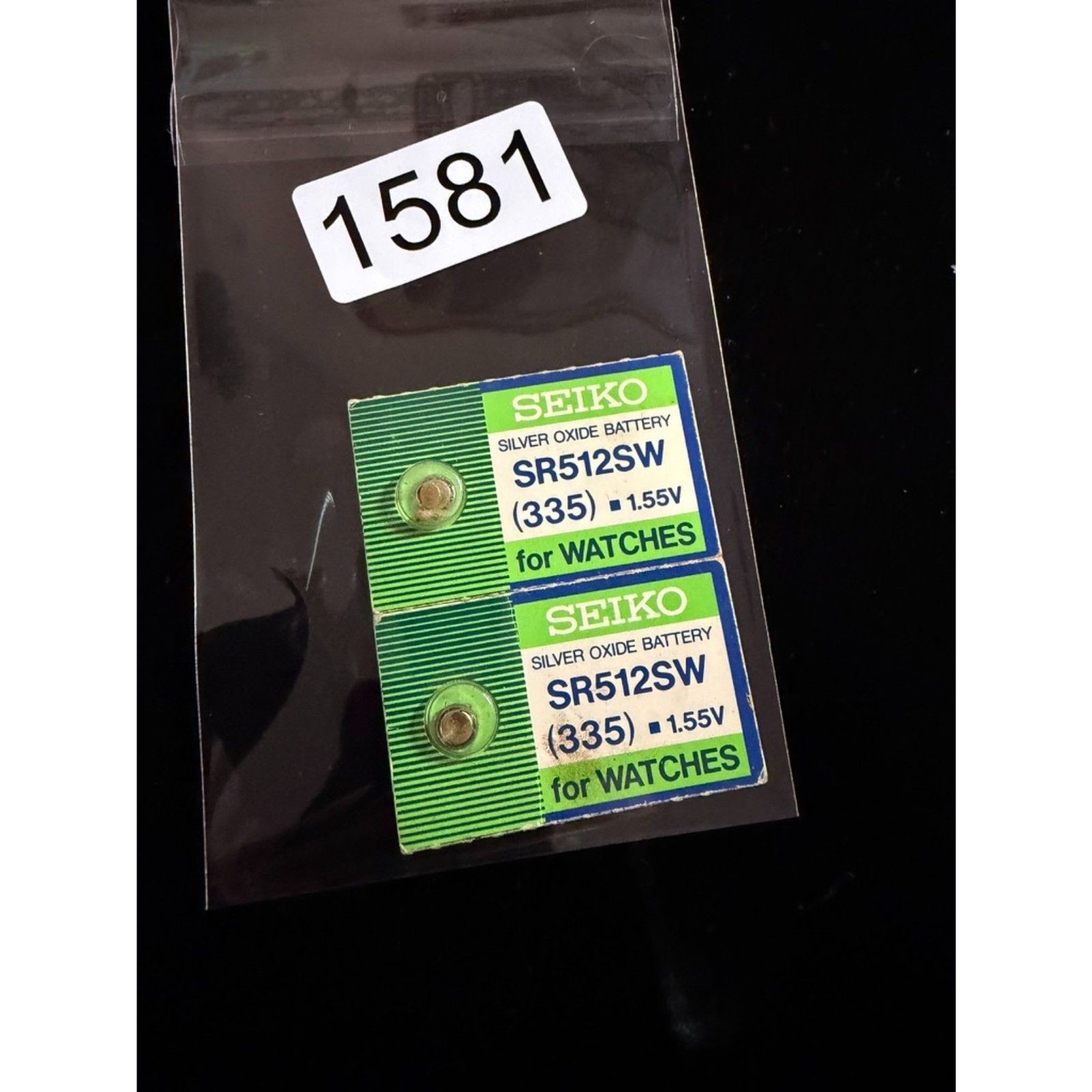 Seiko Silver oxide batteries SR512SW batteries