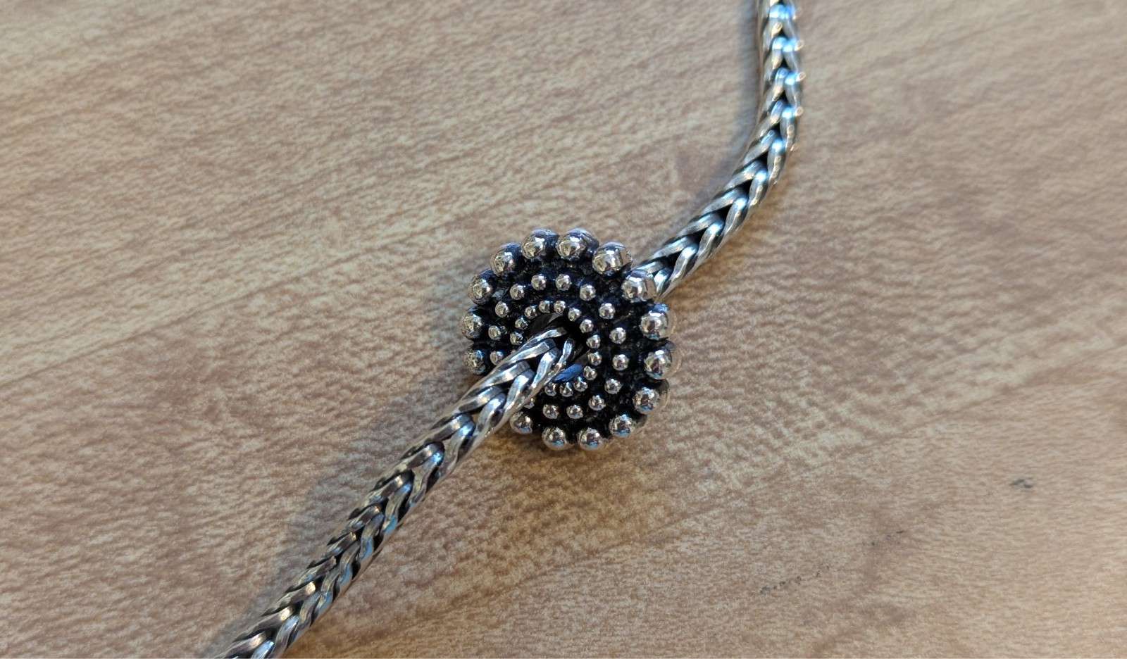 Authentic Retired TrollBeads Sun Circle bead