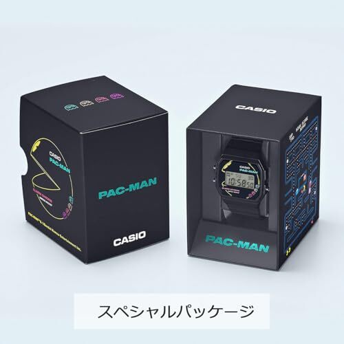 Casio Classic F-91WPC-1AJR PAC-MAN Collaboration Model Biomass Plastic Black