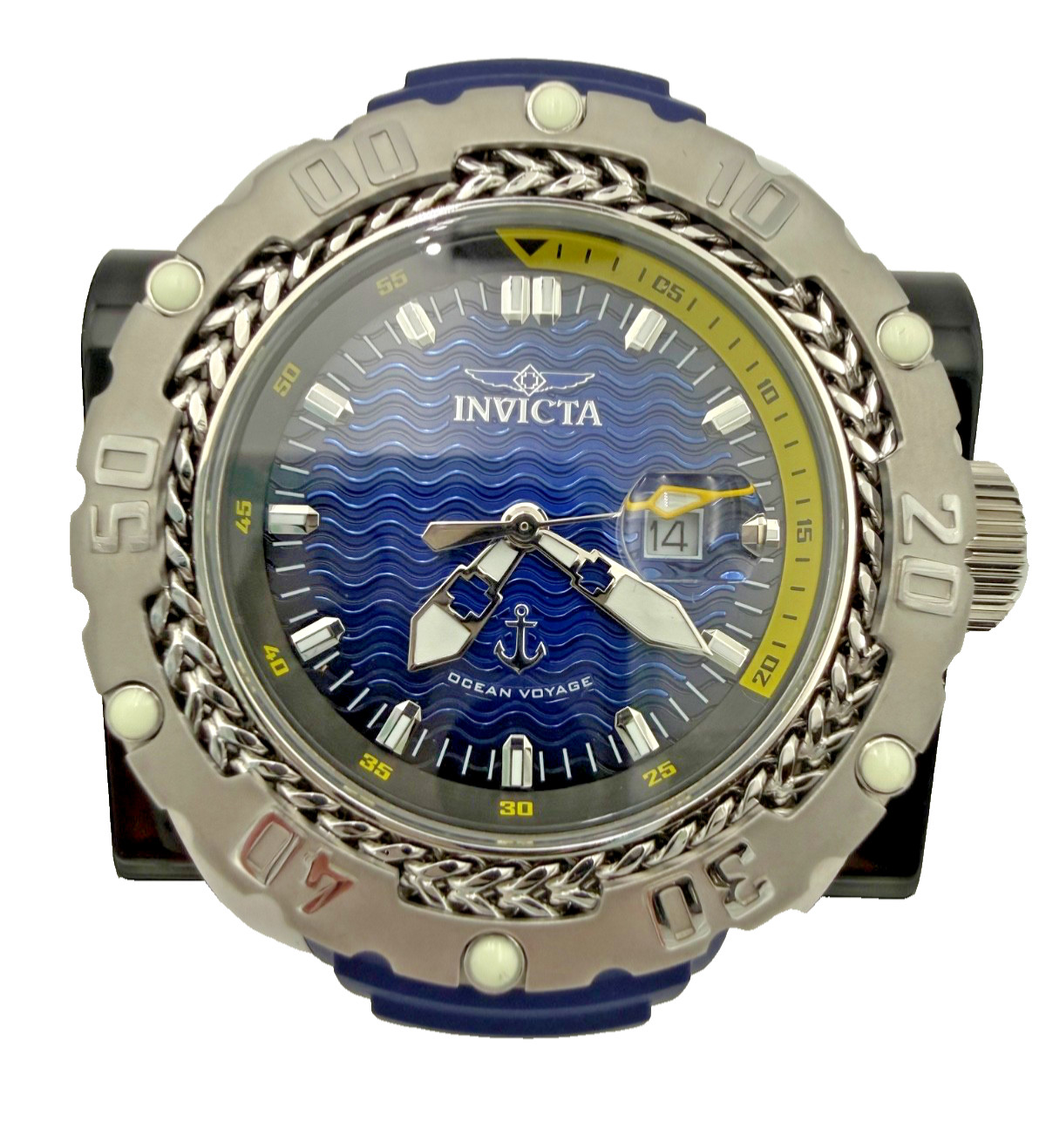 Men’s Watch Invicta Ocean Voyage Model 48017 Stainless Steel Case Size 51.50mm