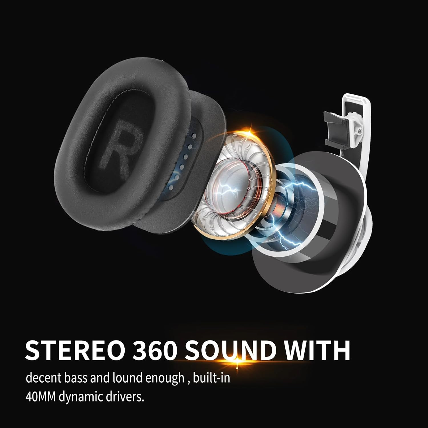 Globular Cluster PH2 Stereo VR Headphones for PS VR 2 – Clip on Design Easy to I