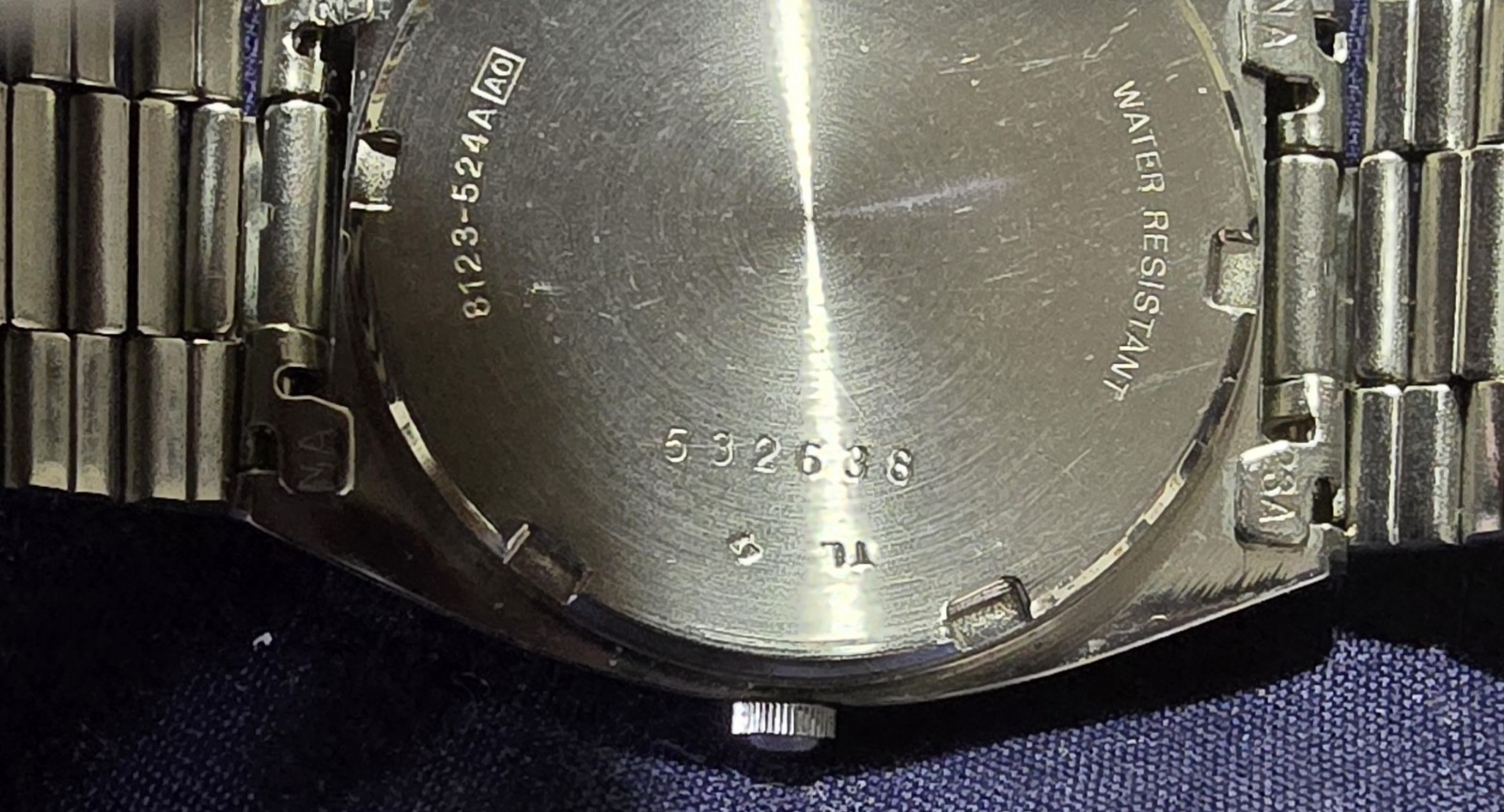 Vintage Seiko Chronos 8123-5260 Quartz Black Dial Day Date Clean – Running Watch
