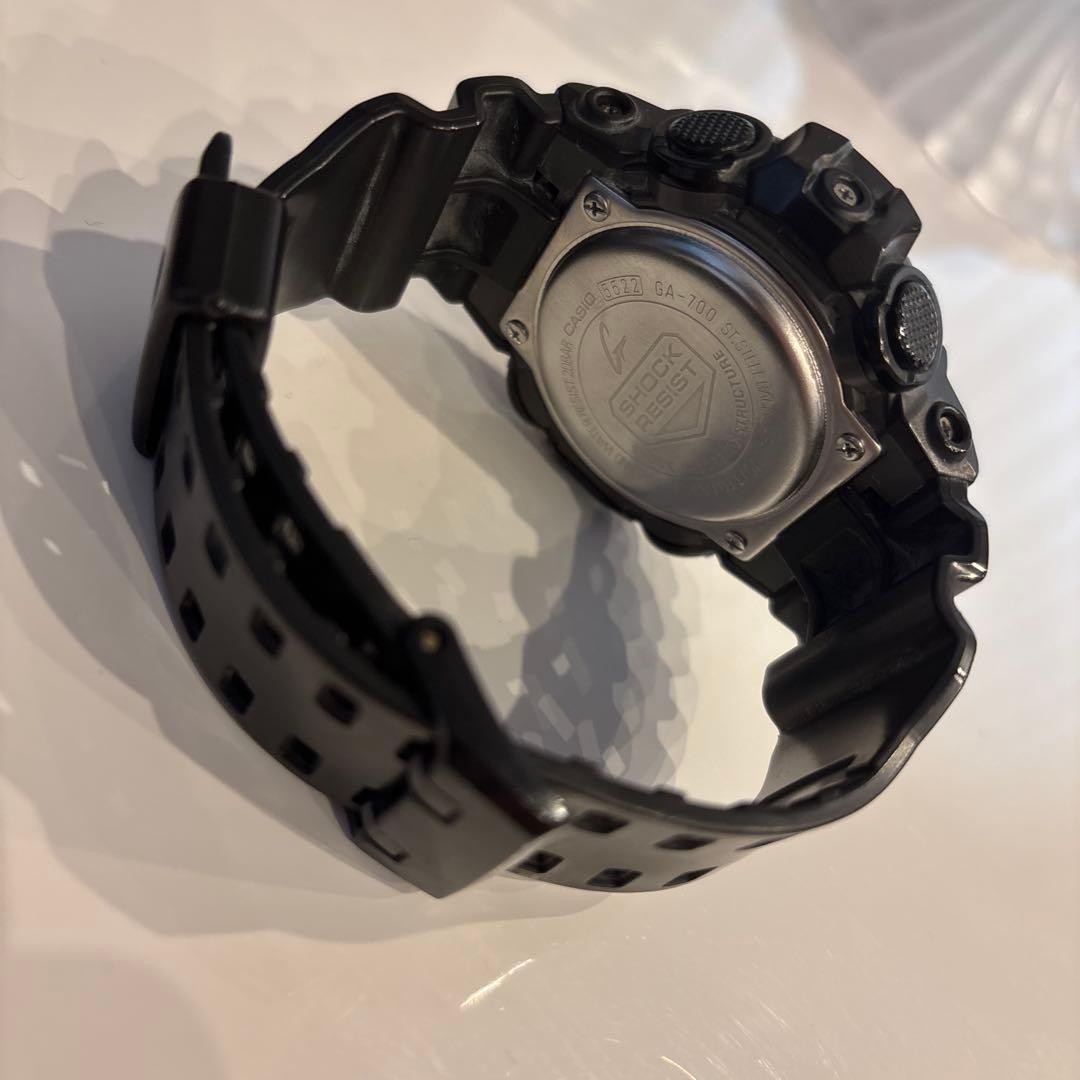 CASIO G-SHOCK GA-700 black watch