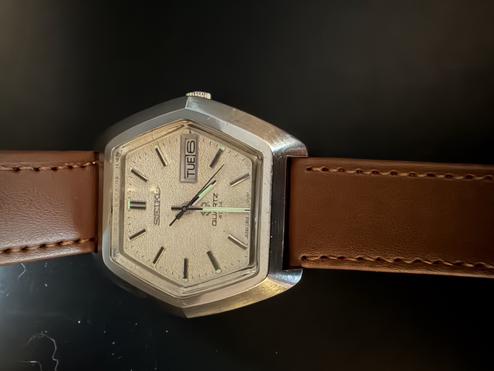 Vintage 1974 Seiko ( SQ 4004 0903-5009) Quartz Men’s Watch – Fully Serviced