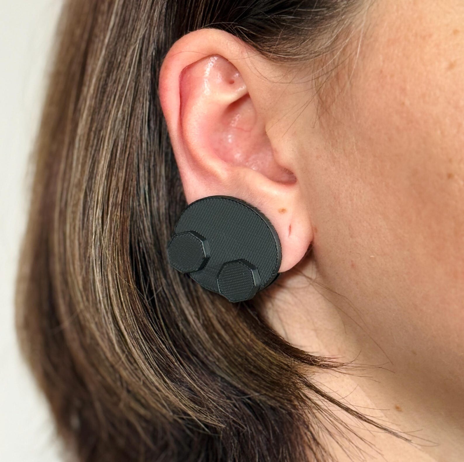 Ear Scar Keloid Medical Compression Earring Pressure Surgery Treatment Oval
