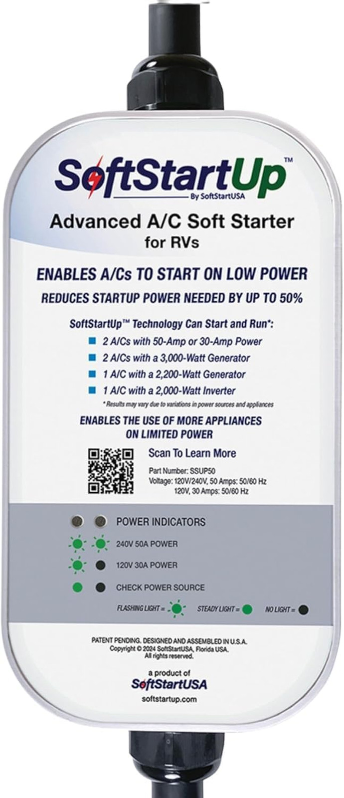 Plug & Play RV A/C Soft Start – Runs 2 Air Conditioners & Appliances on 50A, 30A