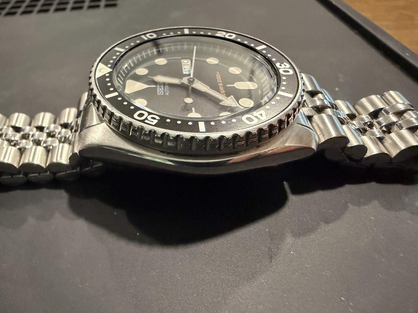 SEIKO SCUBA DIVERS SKX007 DAY/DATE AUTO MENS WATCH 7S26-0020