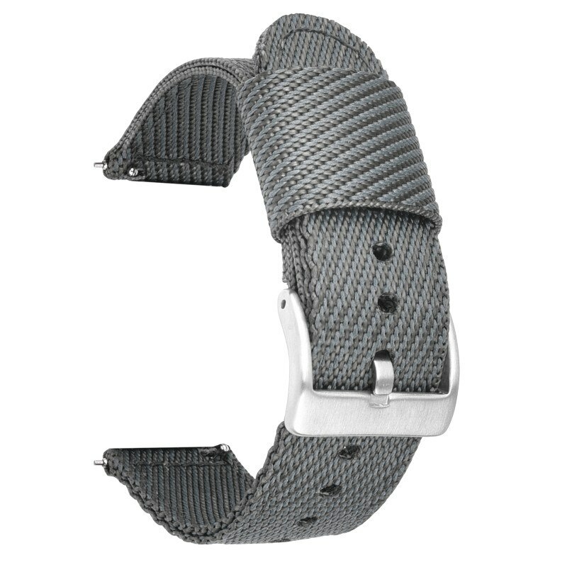 18mm 20mm 22mm Weave Nylon Watch Strap 24mm Watchbands Quick Release Wrist Band