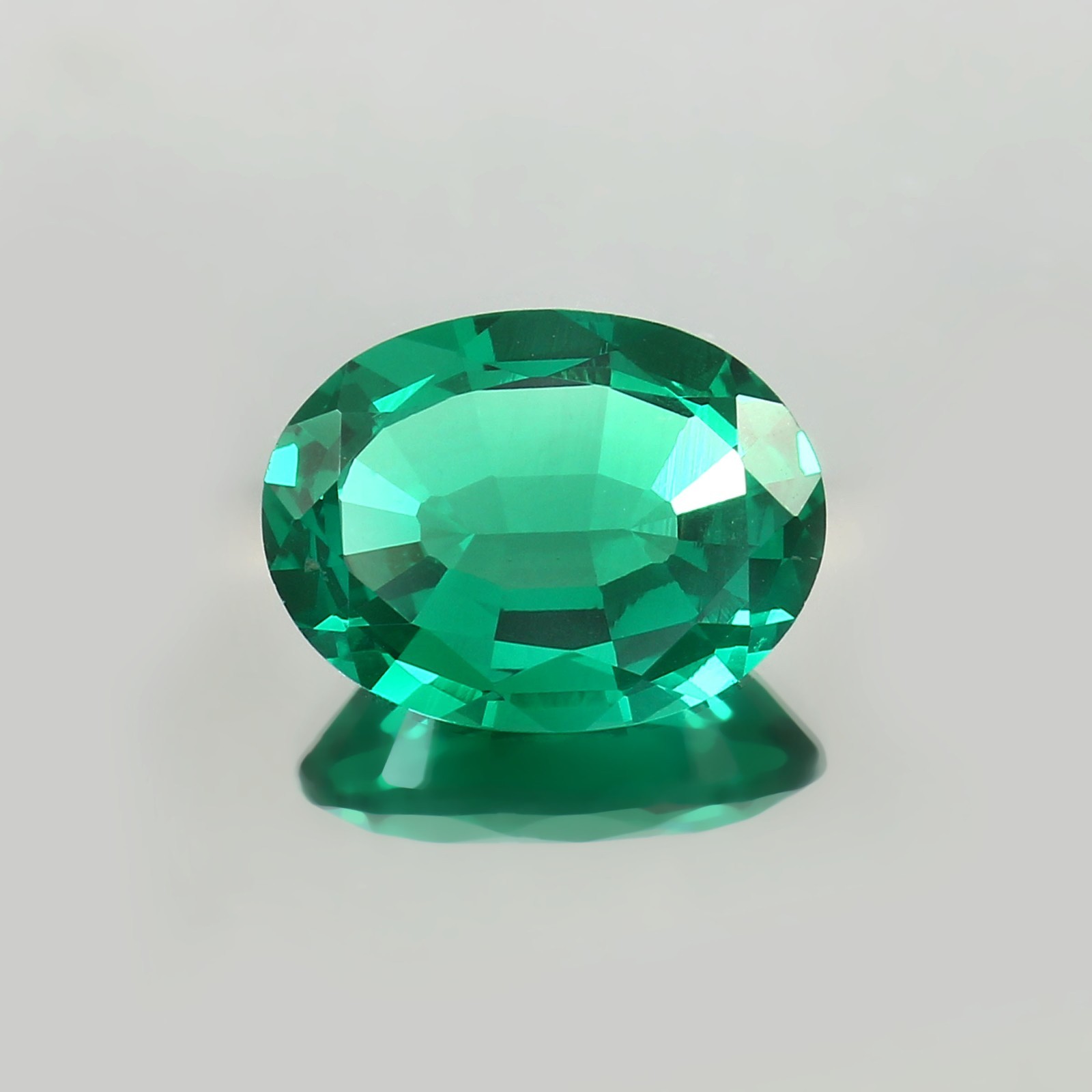 Lab Grown Nanocrystal Oval Emerald Cut Gemstone (3×4-20x25mm) ,1pcs