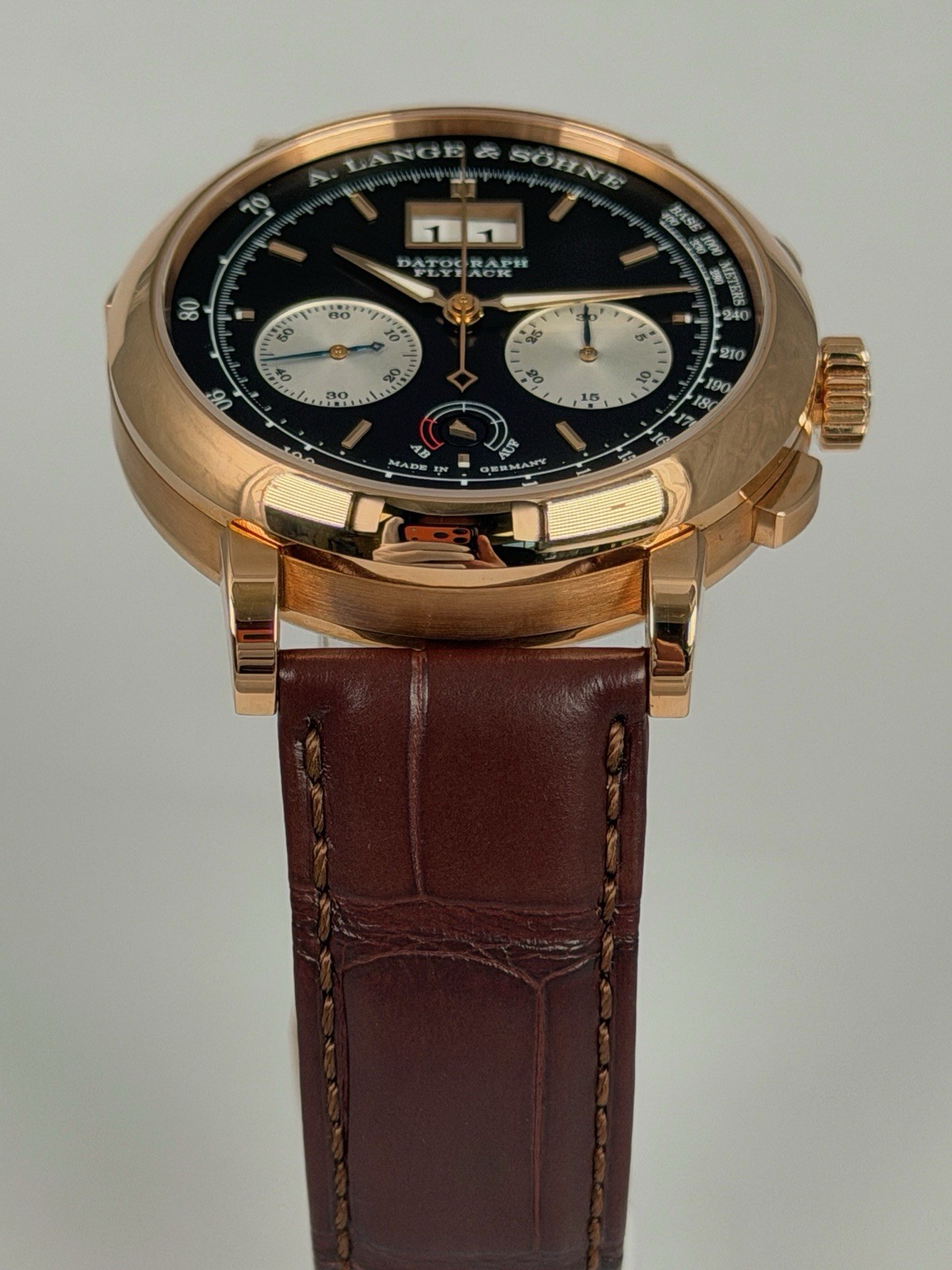 2021 A. Lange & Söhne Datograph 405.031 Rose Gold 41mm Box Papers Unpolished