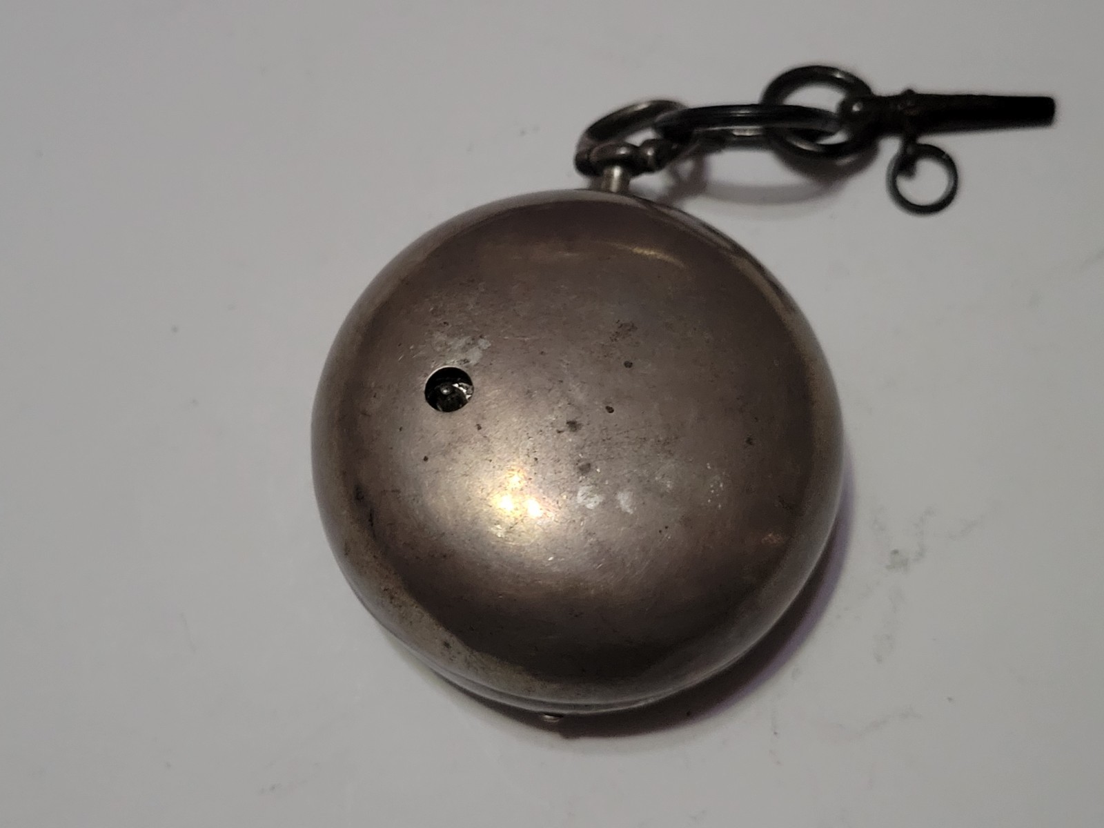 Antique Rare 1710 English Verge Fusee Pocket Watch Silver Pair Cased Calendar