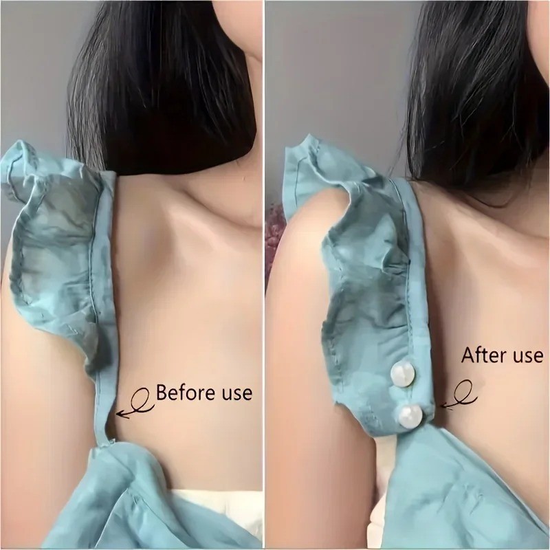 Decorative Pearl Safety Pins Dress Fastening Collar Scarf Pin Set