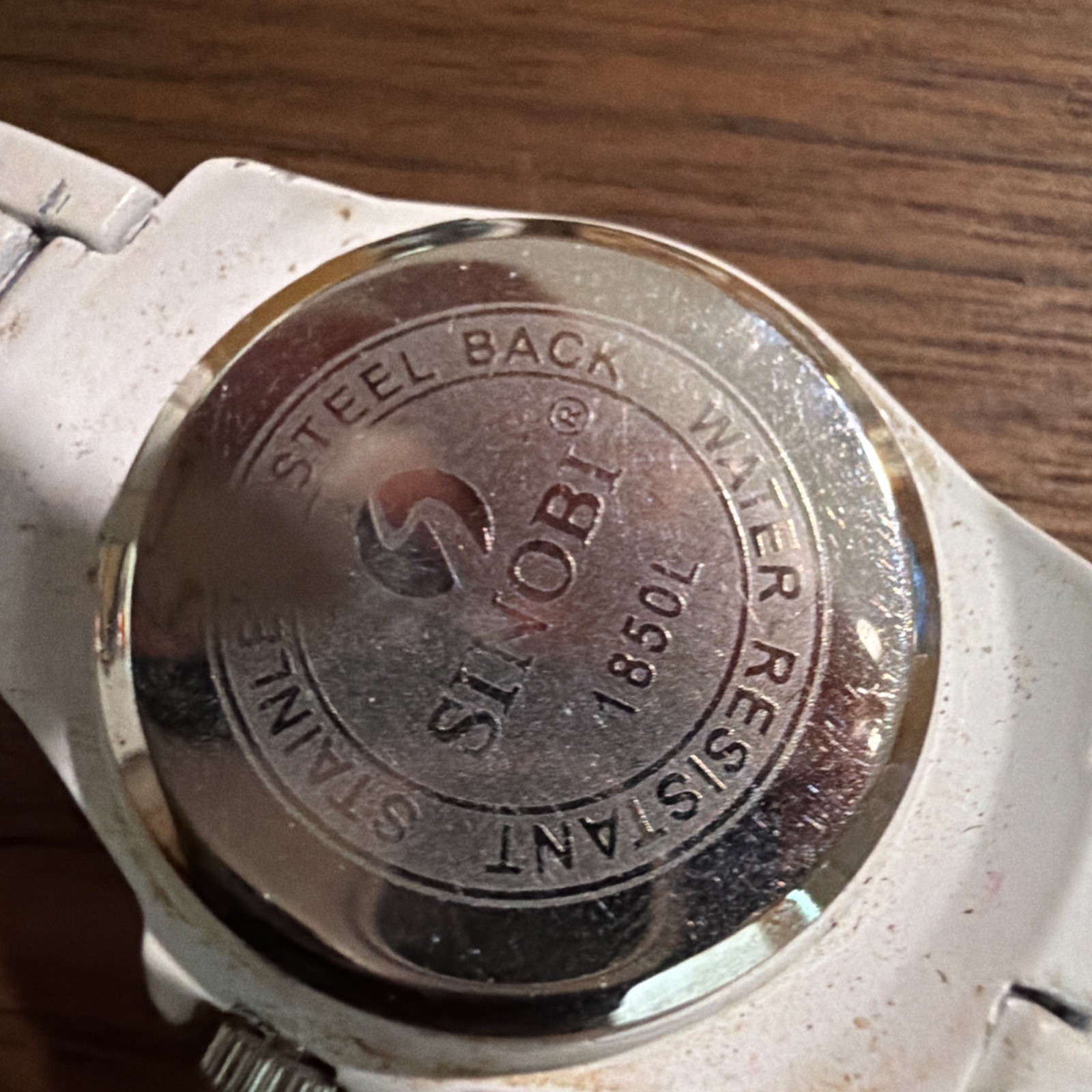 Women’s Sinobi Quartz White Watch Diamond Accent Needs New Battery
