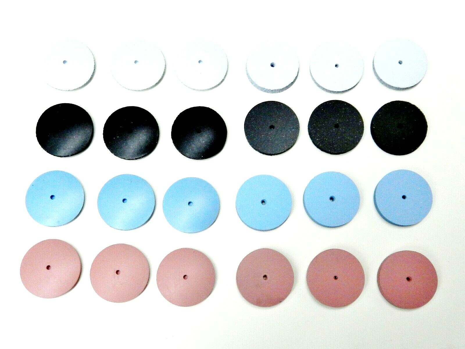 Silicone Polishing Wheel Set of 26 Assortment Kit Jewelry Polishers Made Germany