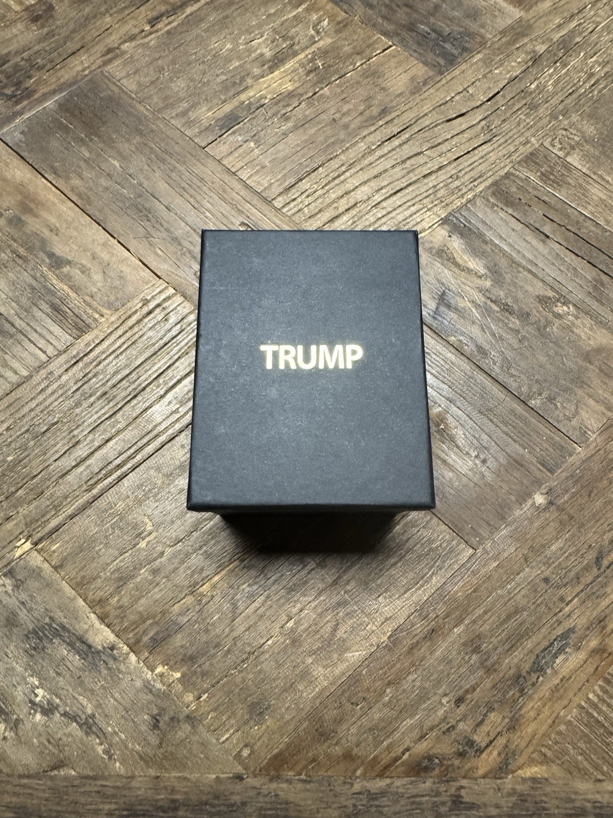 Trump Fight Fight Fight Victory Watch Silver Gold Bracelet 200M EVG-GT-001