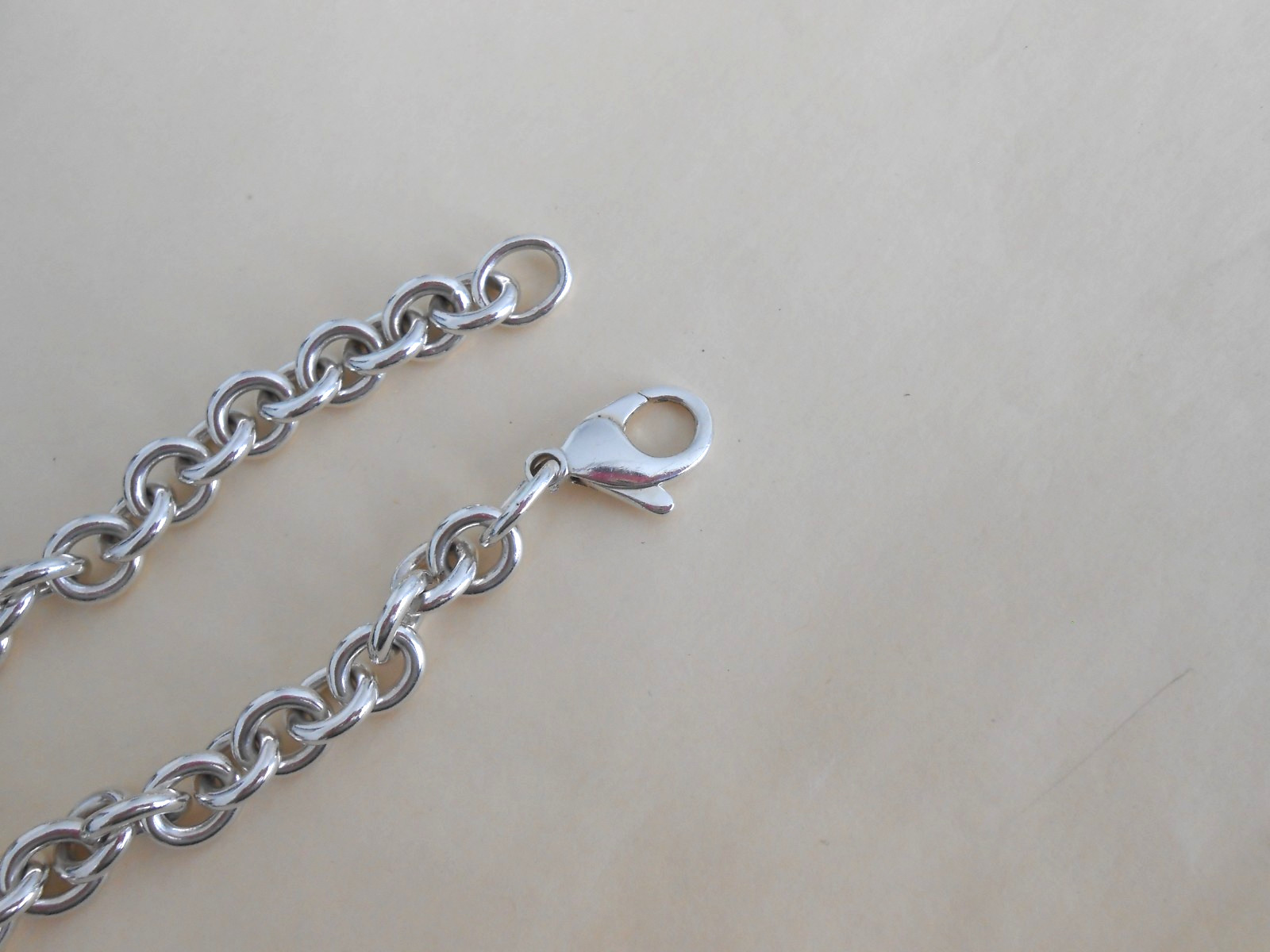 Tiffany & Co. Return to Tiffany Oval Tag Bracelet 8.25”