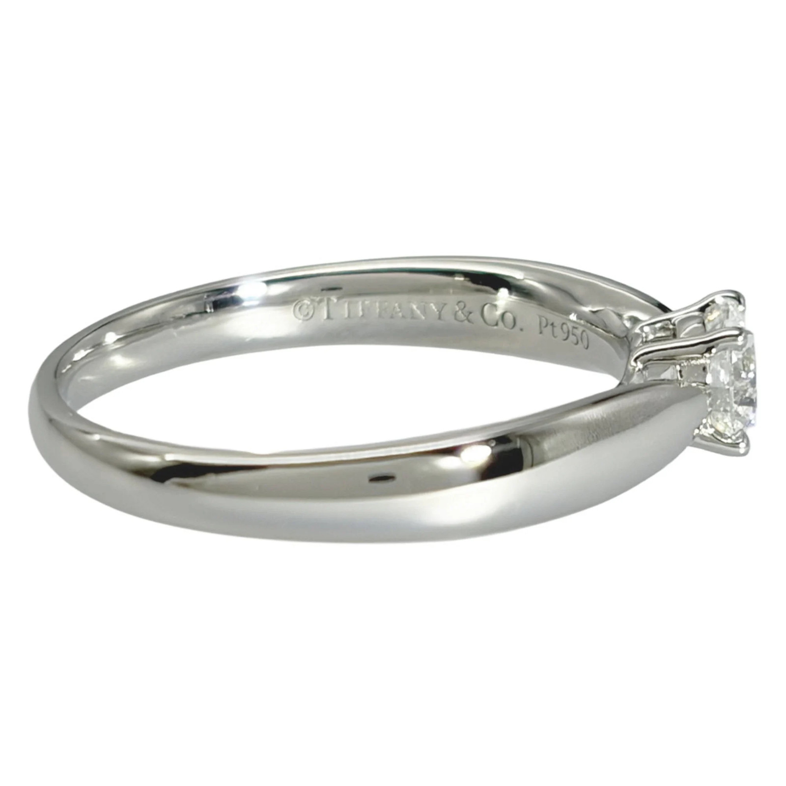 Tiffany & Co. Harmony Solitaire Ring, Diamond 0.27ct, Approx. 3.2g… GZl1j9qq