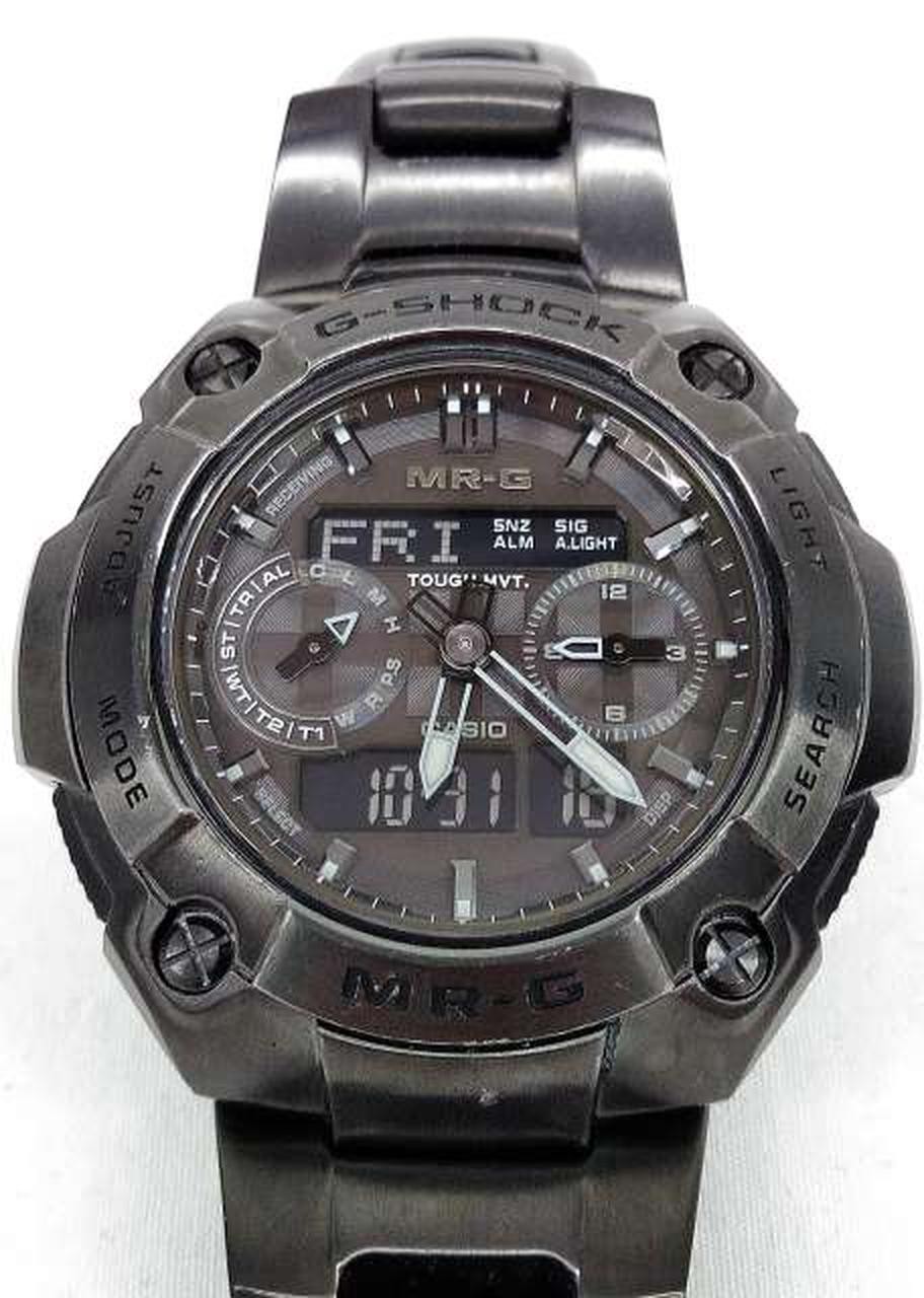 CASIO G-SHOCK MRG-7700B 1BJF Black Solar Men Watch Auth Japan
