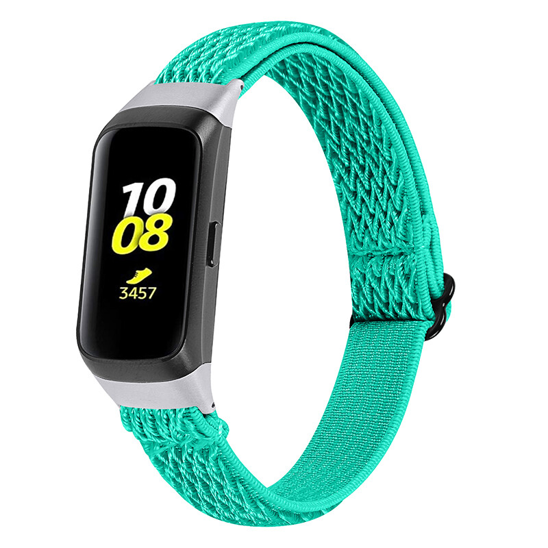 Elastic Woven Nylon Sport Band Strap for Samsung Galaxy Fit SM-R370 Watchband