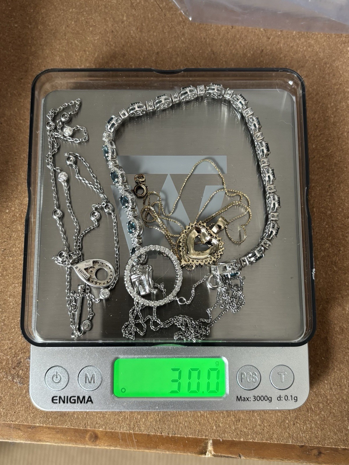 Premium Estate 925 Jewelry Lot Daniel K Diamond STS Topaz FAS Italy 30 Grams