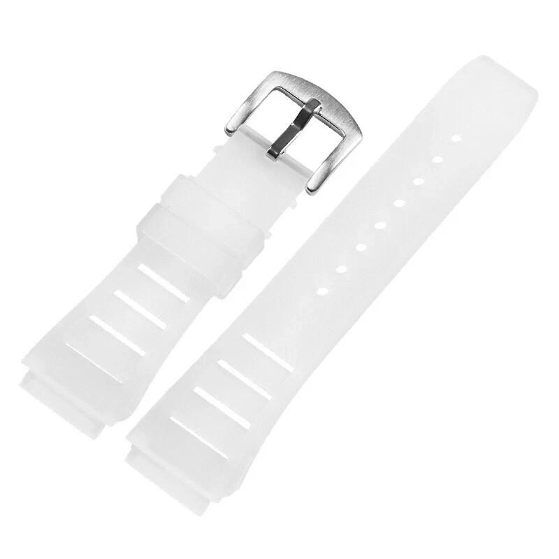 Rubber Watch Strap for Richard Mille Watch Bands Diving Silicone Sport 21mm*17mm