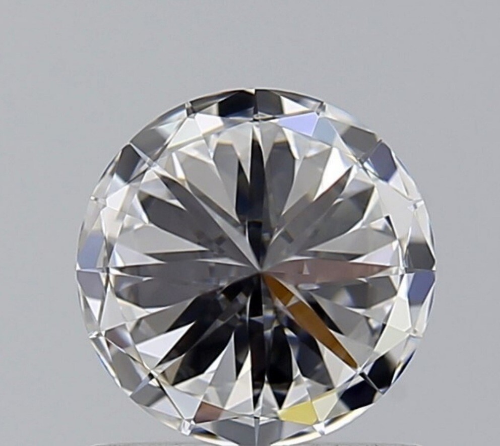 0.30 Carat, Certified Natural Diamond, White Color, Round Brilliant Cut Diamond.