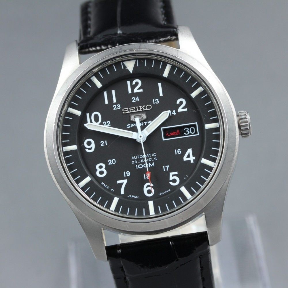 SEIKO 5 Sports 7S36 03J0 automatic men’s watch 17304 From Japan