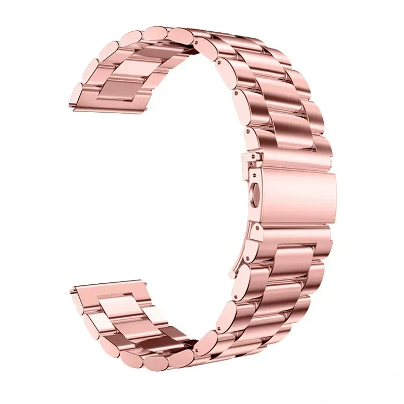 22mm Stainless Steel Watch Band Classic Link Strap For Movado Bold 3600261