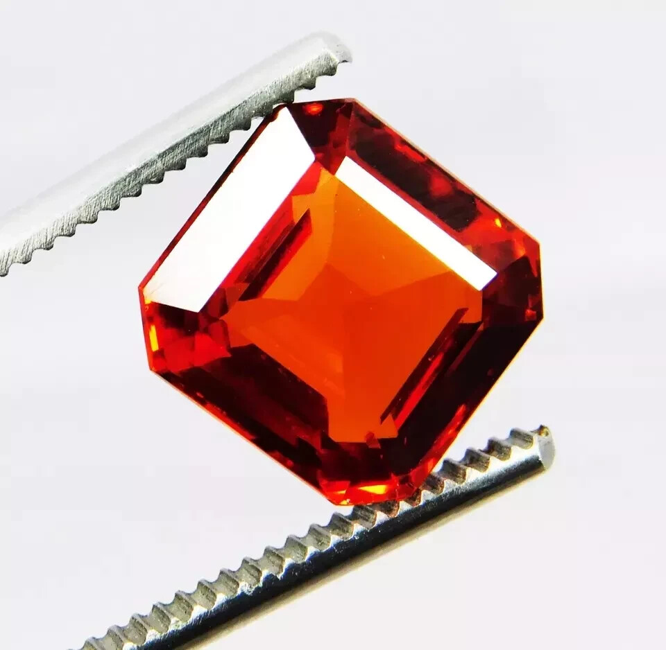 Fabulous Orange Painite 10.5 Ct Radiant Cut EGL Certified Natural Loose Gemstone