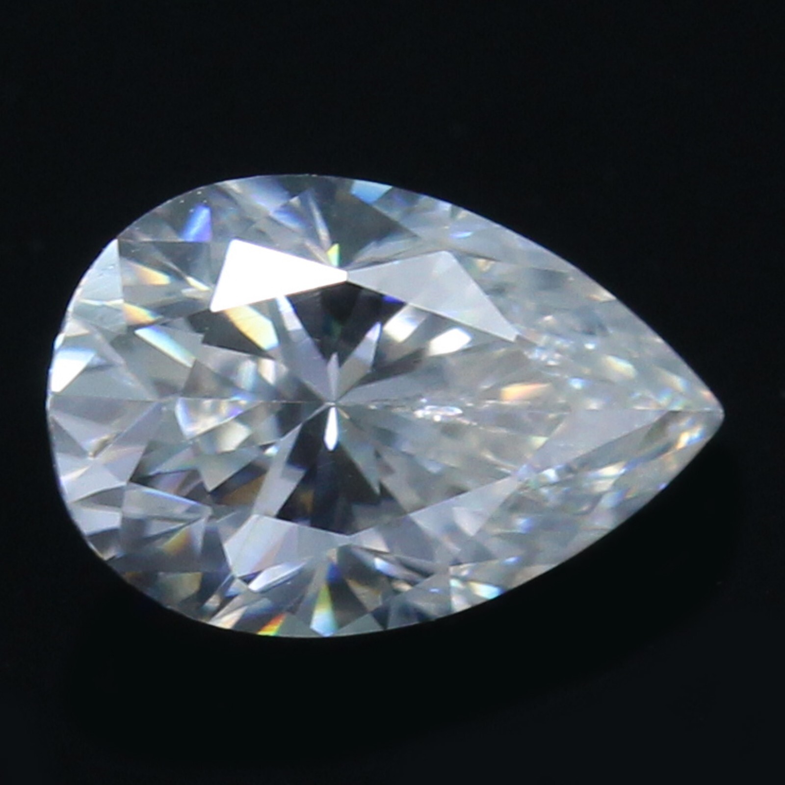 Natural DE Color VVS1 Clarity Excellent Cut White Diamond 4.5×3.5 MM Pear Loose