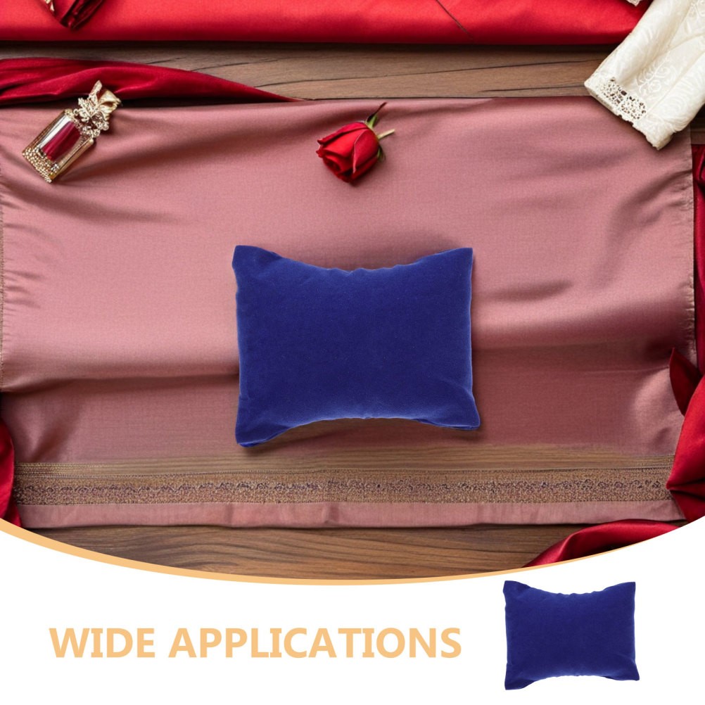 30Pcs Small Blue Watch Pillows Soft Lint Jewelry Display for Bracelets