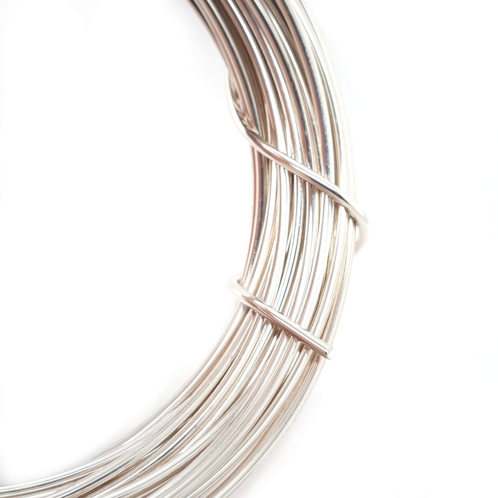 925 Sterling Silver wire Dead Soft Round 2-16 17 18 19 20 21 22 24 26 28 30 Ga