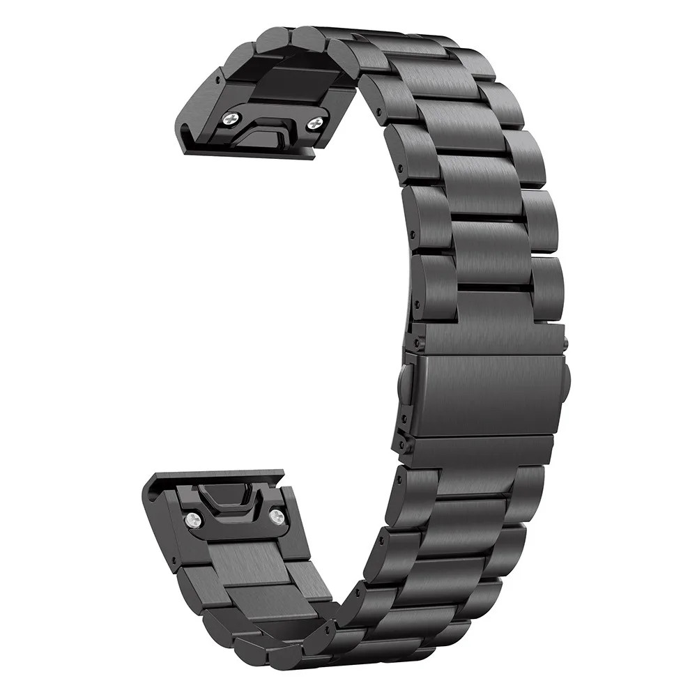 26mm QuickFit Stainless Steel Band For Garmin 8 51MM 7X 6X GPS/Pro 5X Plus 3/3HR