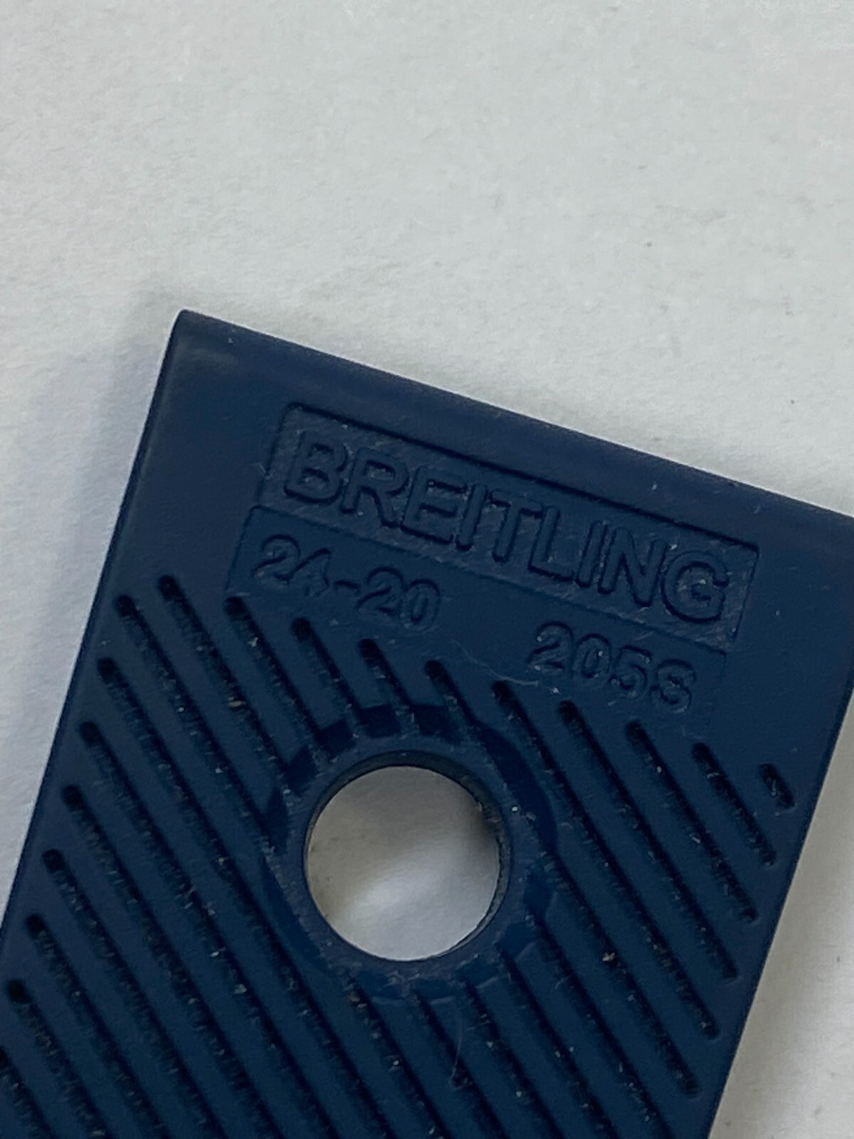 Breitling Ocean Racer Kautschuk Armband Blau PRELOVED! See pics- A12