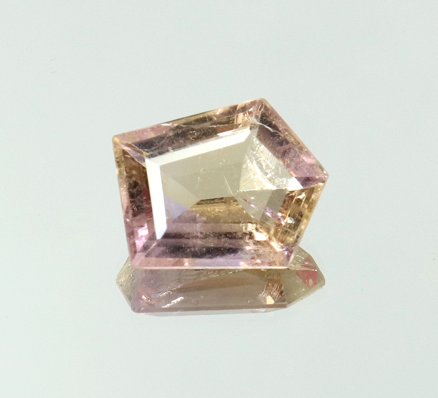 Natural Bolivia Ametrine Bi-Color 5.45 Ct Untreated Certified Loose Gemstone