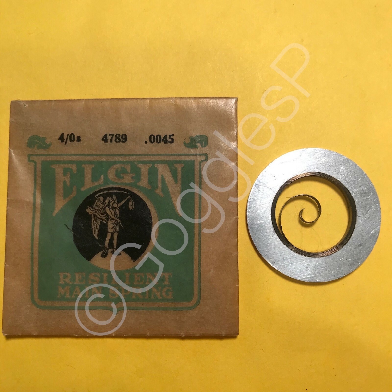 NOS Mainsprings for Elgin Watches 8/0s to 5/0s – Select A Style/Size