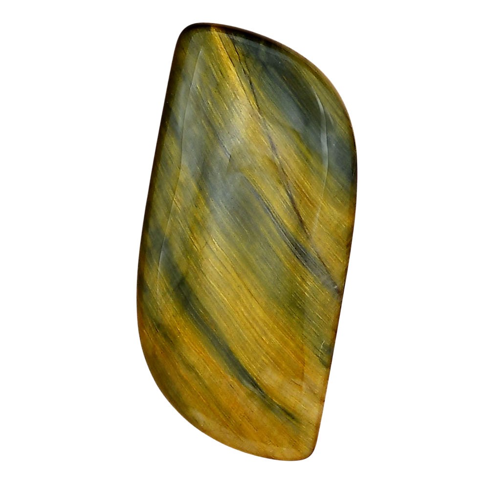 Natural Blue Tiger Eye 43×20.1×6 mm Fancy Shape Polished Gemstone LS01403-17