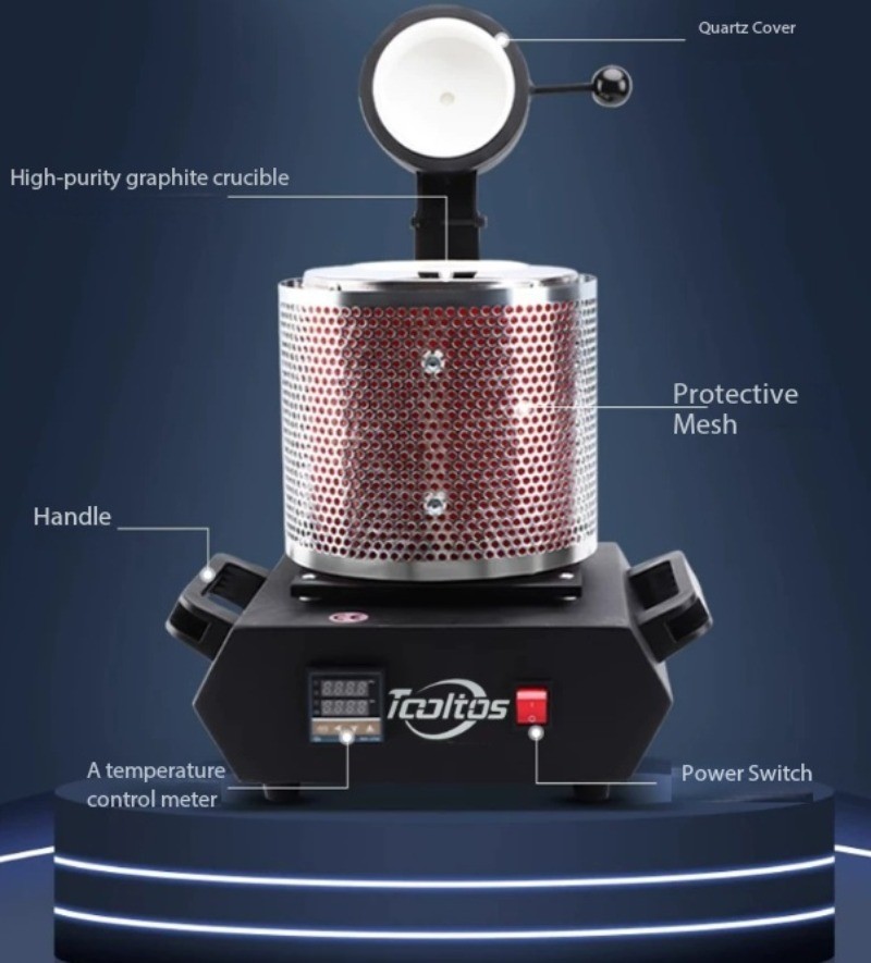 Gold Melting Furnace Small Gold Melting Machine Jewelry Melting Furnace