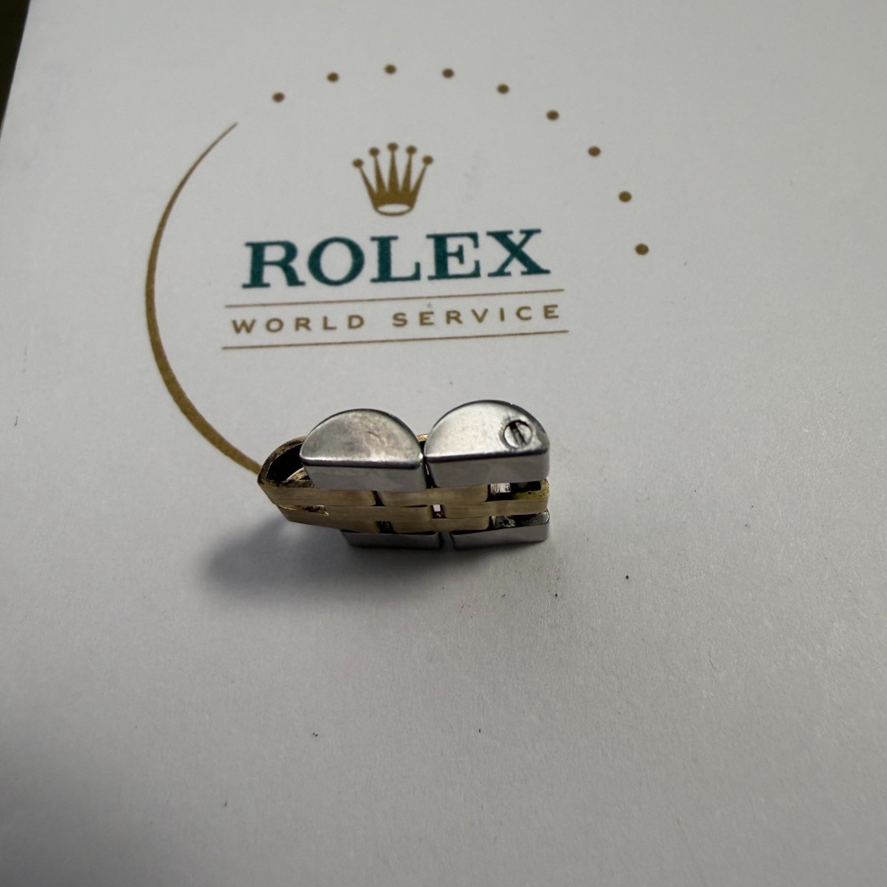 ROLEX 2Link for DATEJUST 16233 16013 YG×SS 15.5mm×6mm FZ8799