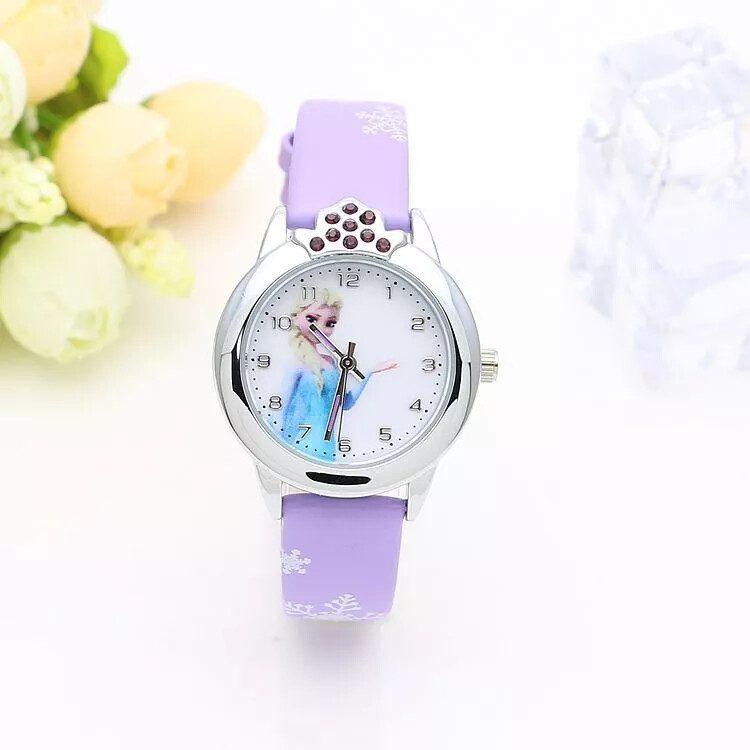 FROZEN KIDS ELSA AND ANNA CHILDREN PARTY GIFT WRIST WATCHES – 3 COLOURS