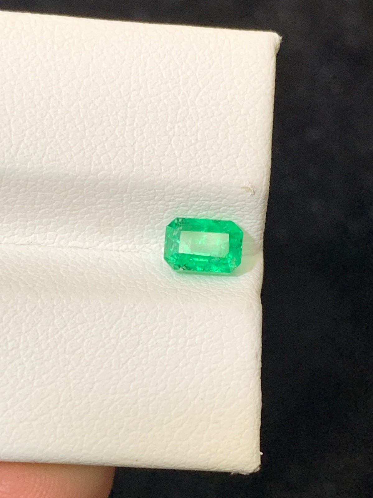 0.82carat emerald Gemstone From zambia