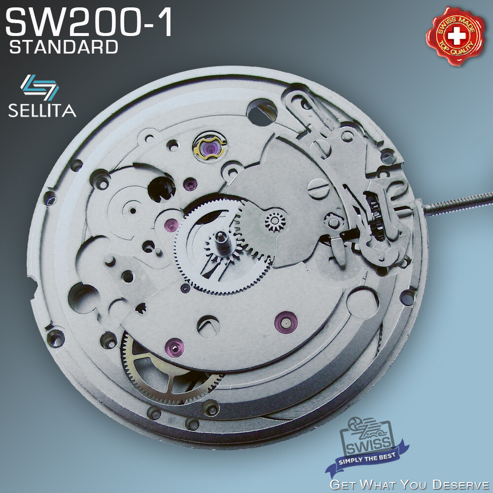 MOVEMENT SELLITA SW200-1b, NO DATE AUTOMATIC