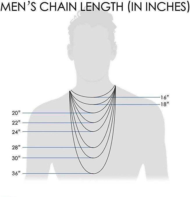 Men’s Heavy Miami Cuban Link Chain & Bracelet Combo Set Silver Stainless Steel