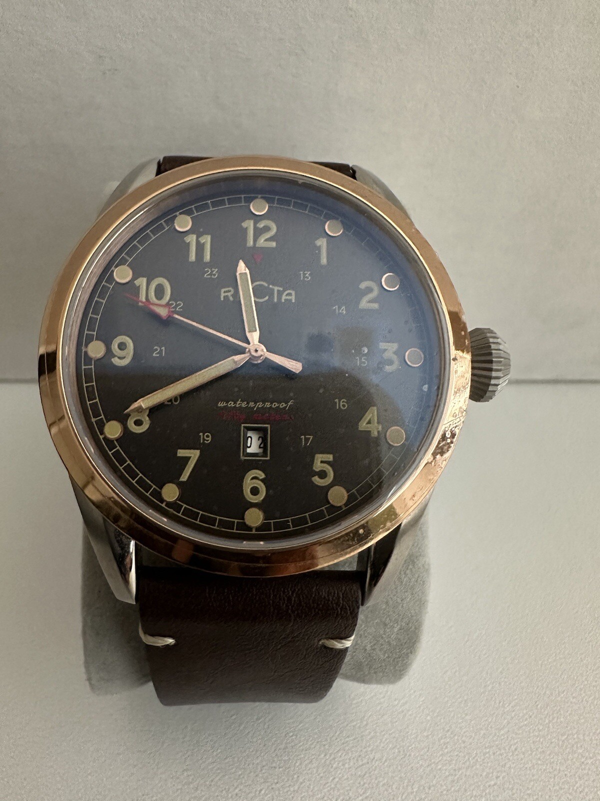 Recta Men’s Watch Pre-owned In Great Condition In It’s Original Box