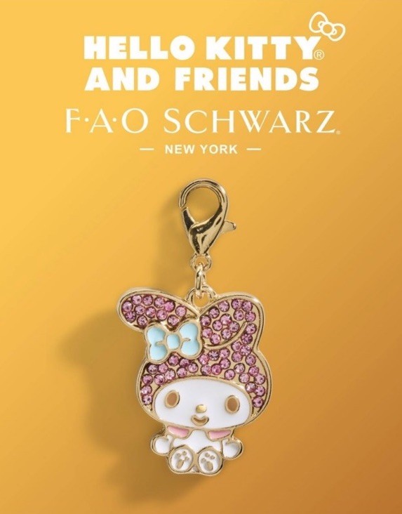 Hello Kitty Friends My Melody FAO Schwarz Special Edition Charm Squad Charm