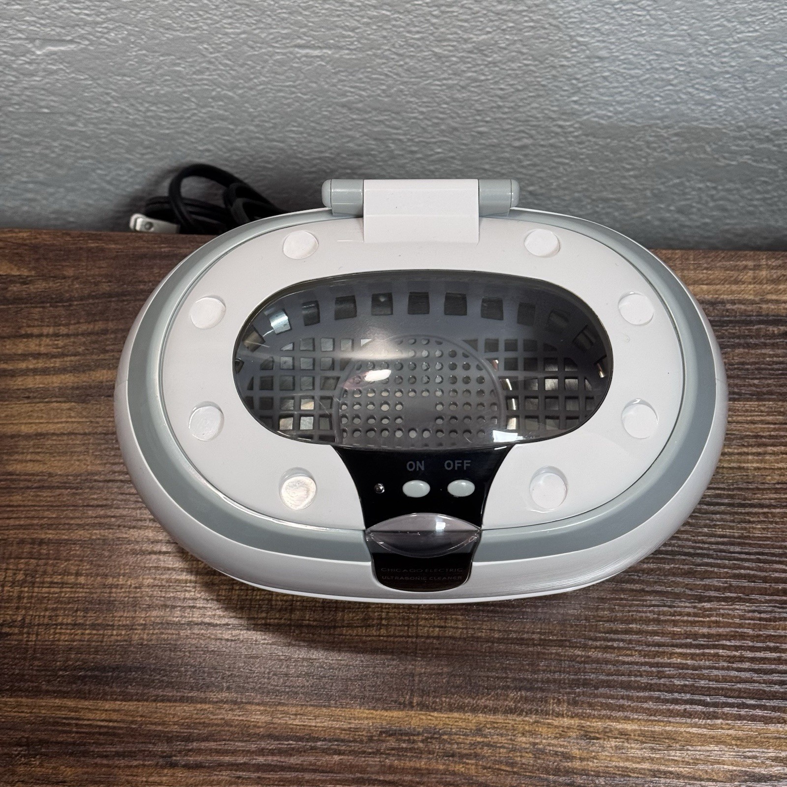 Chicago Electric 3305 Ultrasonic Jewelry & Eyeglass Cleaner Professional Machine